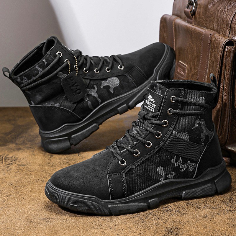 Military Boots for Men Autumn  - Men'S Shoes Hoka Sale review and price