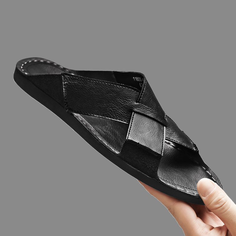 Fashion Genuine Leather Men Sl - Men'S Shoes Hey Dude review and price